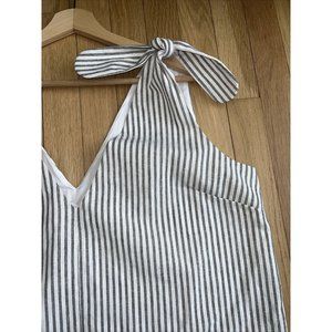 Emerson Fry XL crop top stripes sailing cruise vacation boho plus